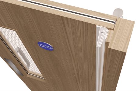 Complete Door Safety System Set - Finger Guards for Commercial Door Hinges, Push Side + Pull Side