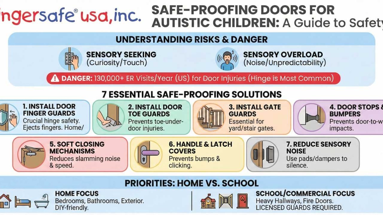 Door Safety for Autistic Children in Homes & Schools